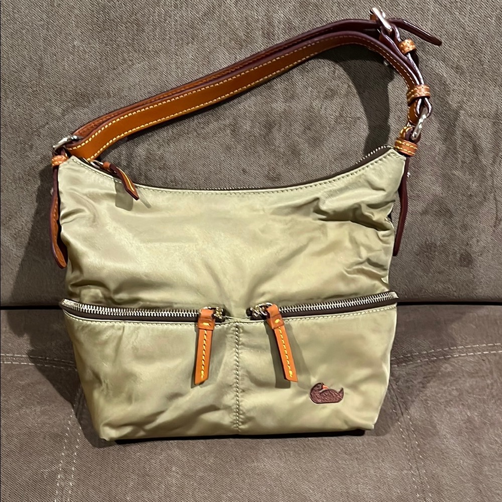 DOONEY and BURKE Olive Green Shoulder Bag